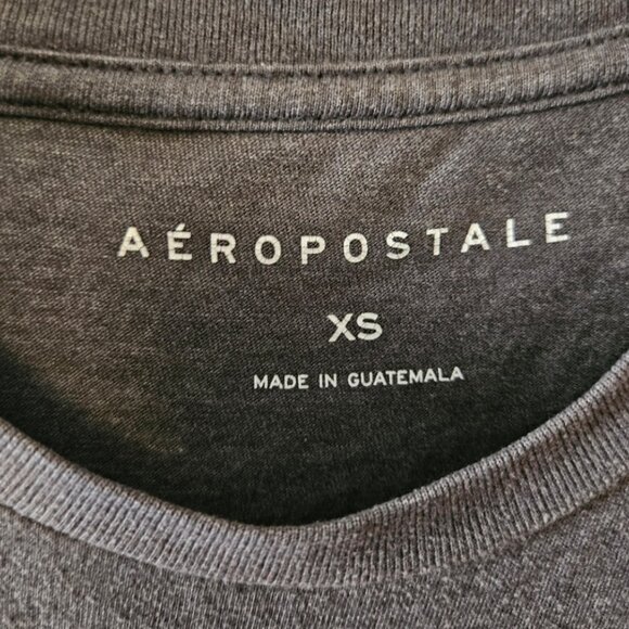 Men's Aeropostale Flaming Skull Tee New York Size XS - Picture 2 of 4